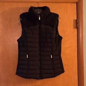 Calvin Klein Collection Black Puffer Vest